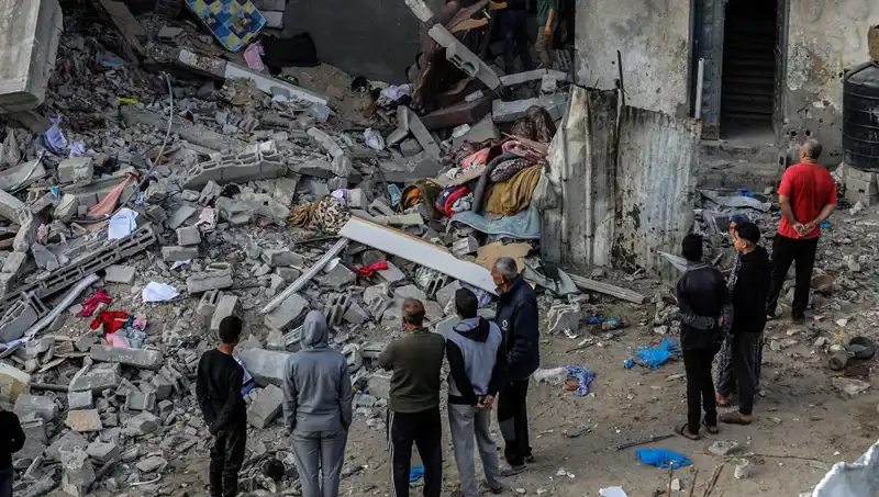 Gazze'de İsrail'in Saldırılarında 13 Filistinli Hayatını Kaybetti