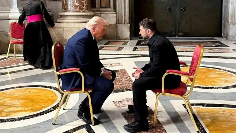 Zelenski'nin Trump Açıklaması: Vatikan'daki Görüşme En İyisi