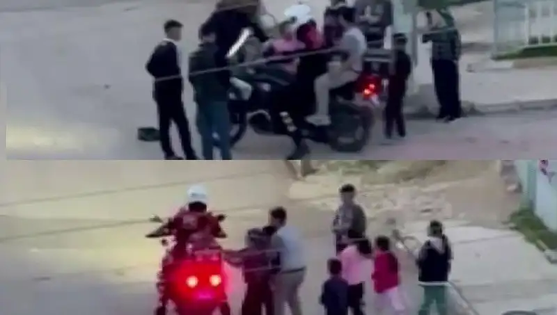 Çocukların Gözündeki Mutluluk: Polis Memuru Motora Bindi!