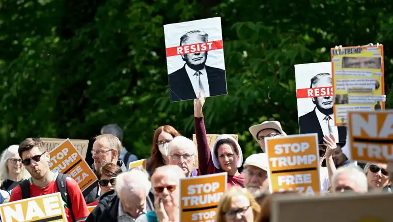 Trump’ın İskoçya Ziyareti: Golf Oyununa Protesto Damgasını Vurdu