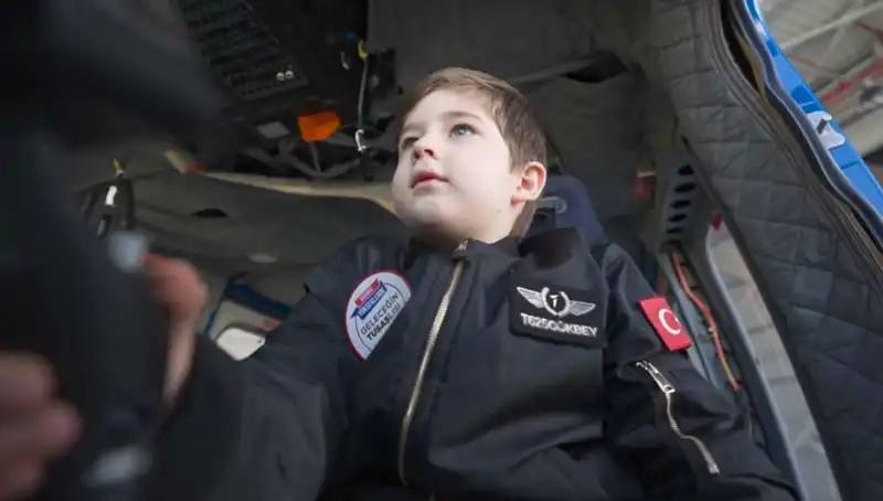 Minik Kalpler, TUSAŞ’ı 23 Nisan’da Ziyaret Etti!