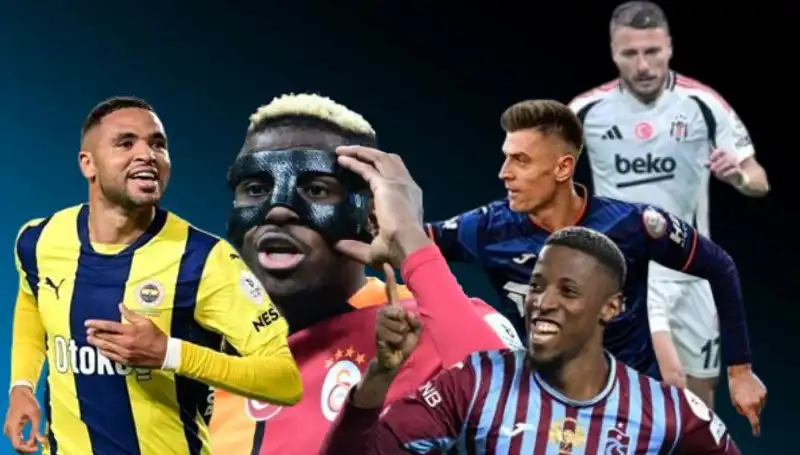 Süper Lig'de Gol Krallığı Yarışı: Osimhen Zirveye Koşuyor!
