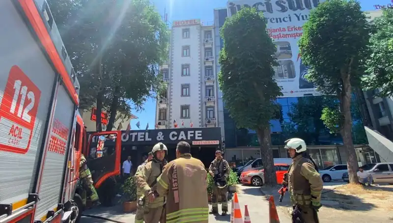 Fatih'te Otel Yemekhanesinde Yangın Paniği: Detaylar Ortaya Çıktı
