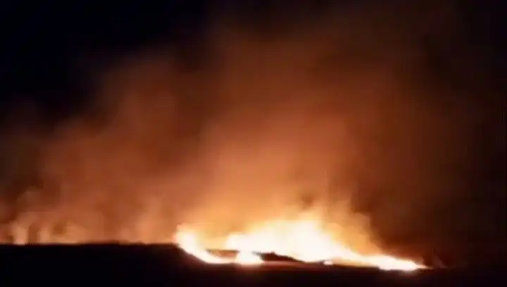 Tekirdağ'da 20 Dekar Buğday Tarlasının Alevlere Teslim Olması