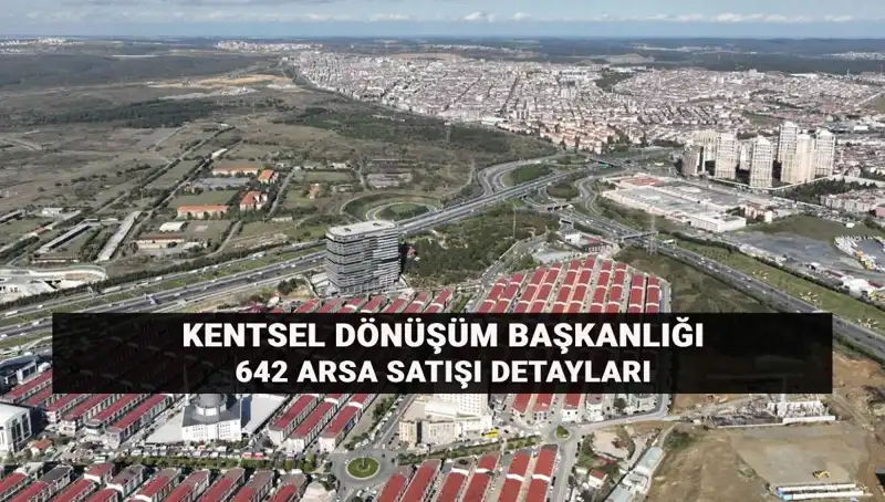 Kentsel Dönüşüm Başkanlığı'ndan Büyük Fırsat: 642 Arsa Satışı Duyuruldu!