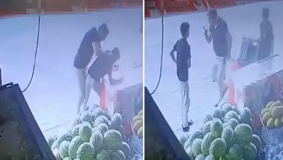 15 Yaşındaki Market Çırağına Bekçiden Gelen Sert Darbeler