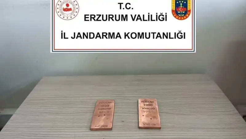 2 Kilo Sahte Külçe Altın Operasyonuyla Ele Geçirildi!