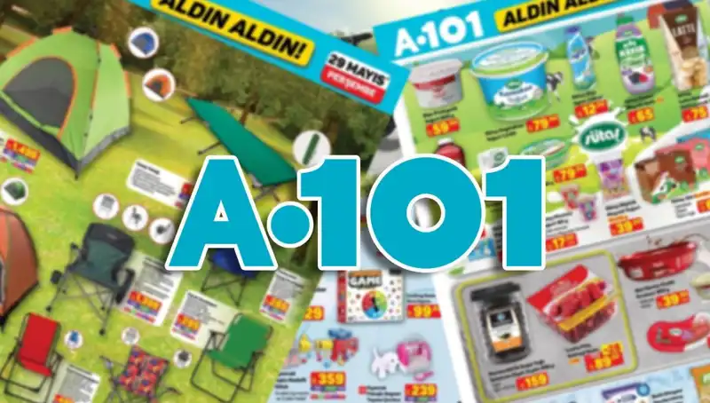 A101 29 Mayıs Aktüel Kataloğu ile Yaz Alışverişini Şekillendirin