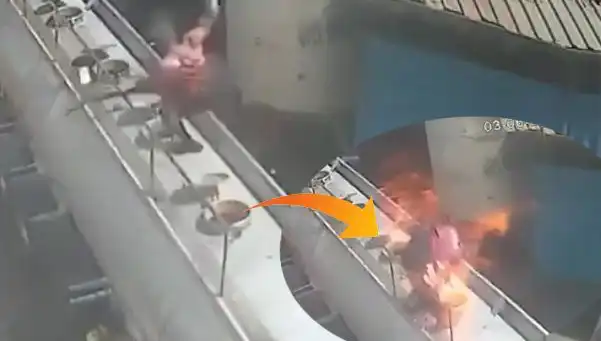 Sigara İçen Genç Adamın Korkunç Kaza Sonrası Tanker Patladı