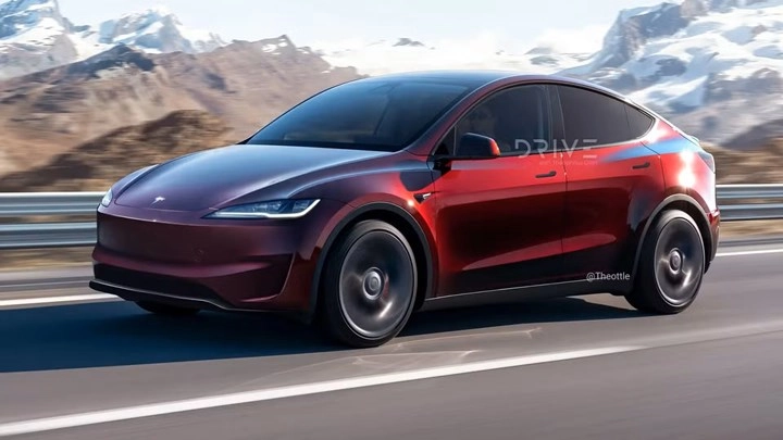 Makyajlı Yeni Tesla Model Y Görüntülendi: Tasarım ve Yenilikler Dikkat Çekiyor