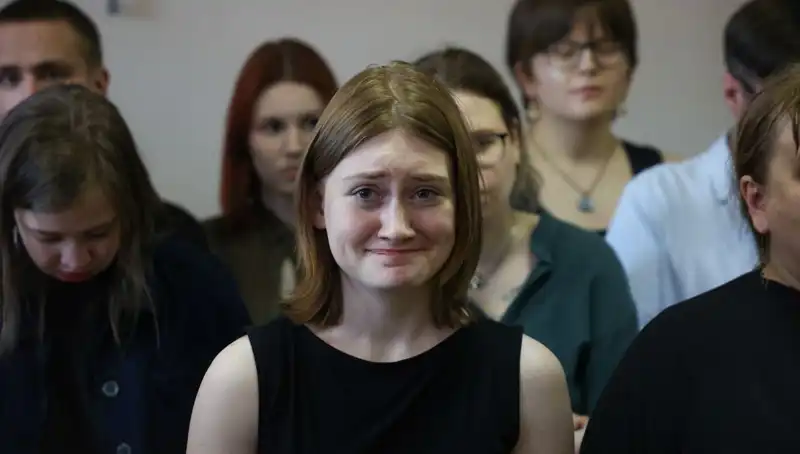 19 Yaşındaki Rus Aktivist Darya Kozyreva'ya Savaş Karşıtı Eylemleri Nedeniyle Hapis Cezası