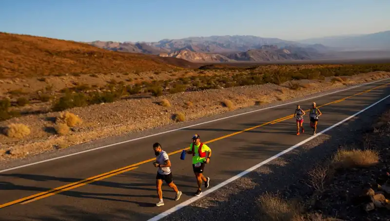 Ölüm Vadisi’nde Koşulan Dünyanın En Zor Maratonu Rekor Kırdı