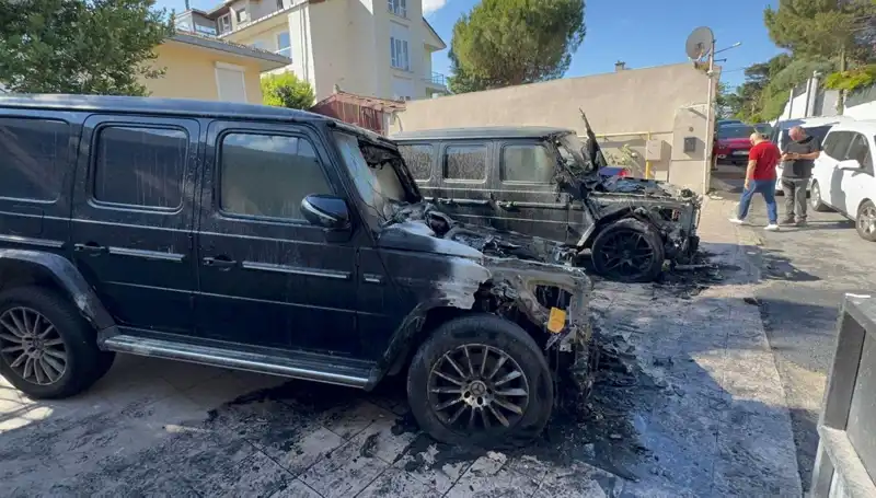 İş İnsanlarının 30 Milyon Liralık Cipleri Alev Alev Yandı: Olayın Perde Arkası