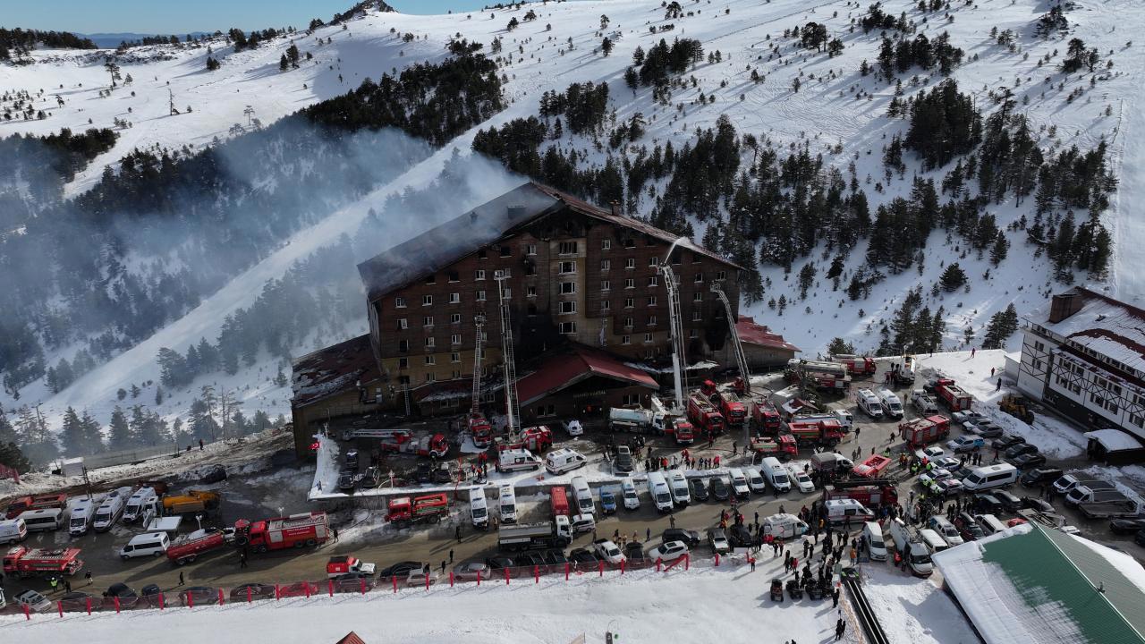 Kartalkaya'daki Otel Yangınında Tutuklanan Zanlı Sayısı 6'ya Yükseldi