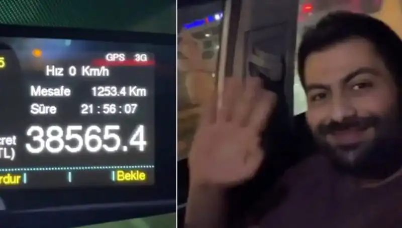 Taksimetre 22 Saat Açık Kaldı: Şehir Şehir Dolaşan Yolculuk Hikayesi