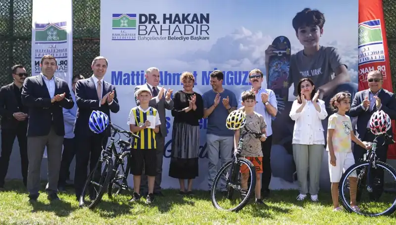 Bahçelievler’de Gençlerin Yeni Buluşma Noktası: Mattia Ahmet Minguzzi Skate Parkı Açıldı