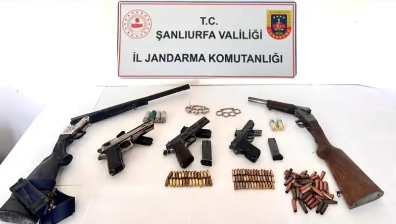 Şanlıurfa'da Ruhsatsız Silah Operasyonunda Çok Sayıda Tutuklama Gerçekleşti
