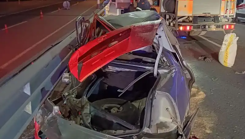 Zonguldak'ta Korkunç Trafik Kazası: Sürücü Hayatını Kaybetti!