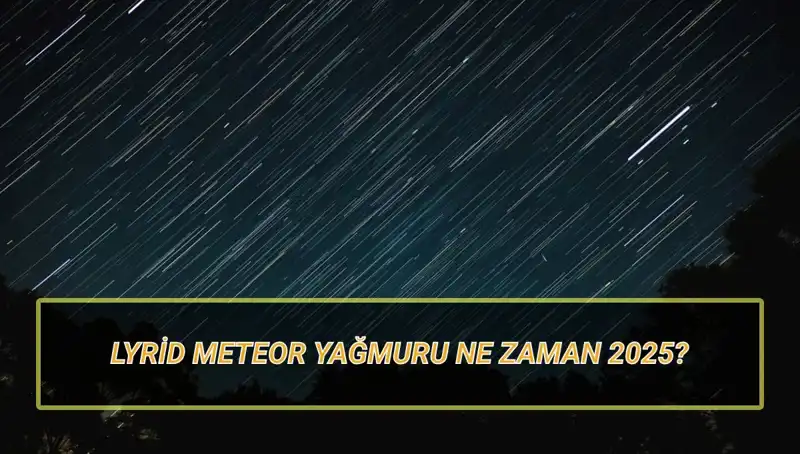 Lyrid Meteor Yağmuru 2025: Gözlemlenecek Tarihler ve En İyi İzleme Yerleri