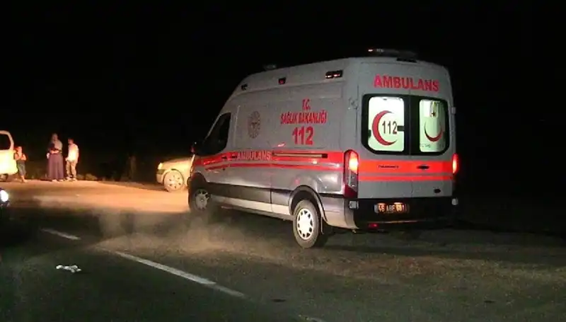 Motosiklet Kazasında Hayatını Kaybeden Sürücü, Yolcu Ağır Yaralı!