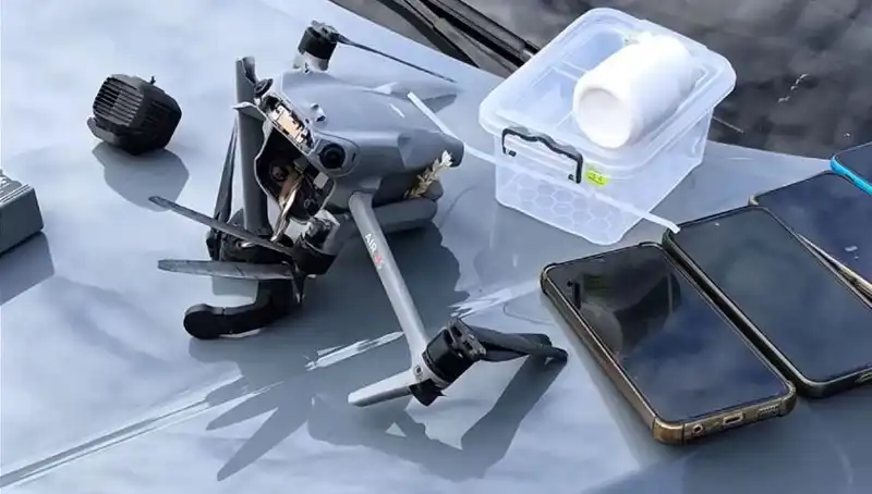 Uyuşturucu Taşıyan Drone Vurularak Düşürüldü: Operasyonun Ayrıntıları